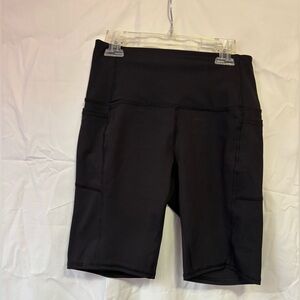 RBX Women's Black Bike Shorts with pockets Size S